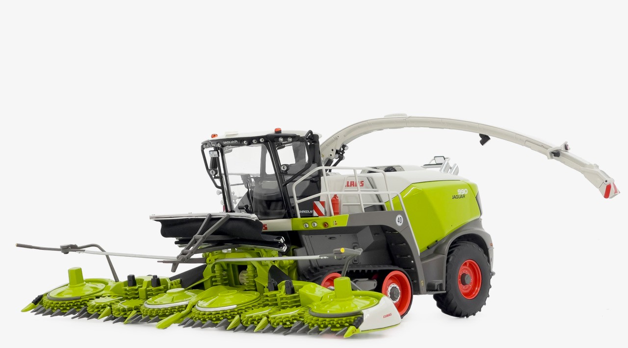 Claas Jaguar 990 TT met (nieuwe) Orbis 900 - 1:32